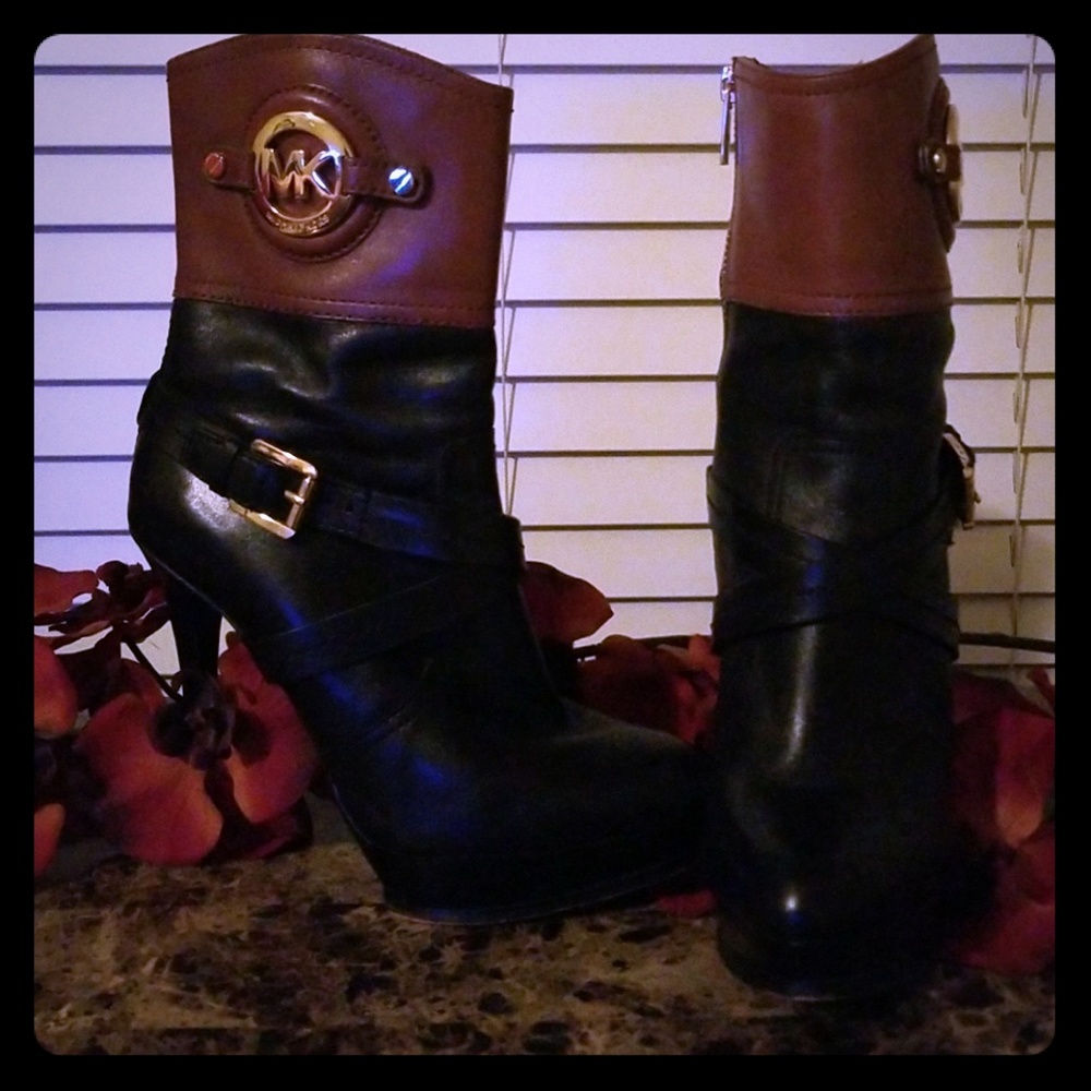 Michael Kors 5-inch heel boots